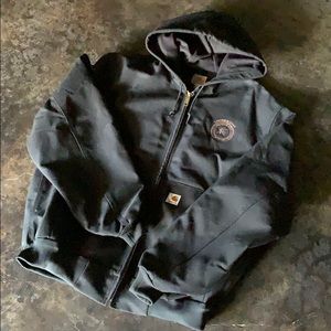 Men’s heavy Carhartt hooded coat